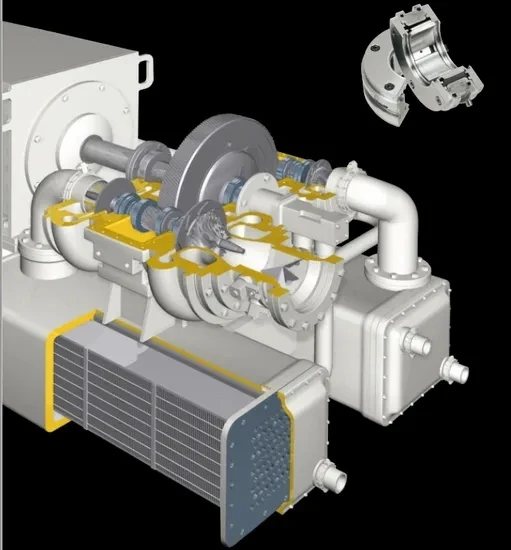 TM Series Oil Cooler Samsung (Hanwha) Compressor price